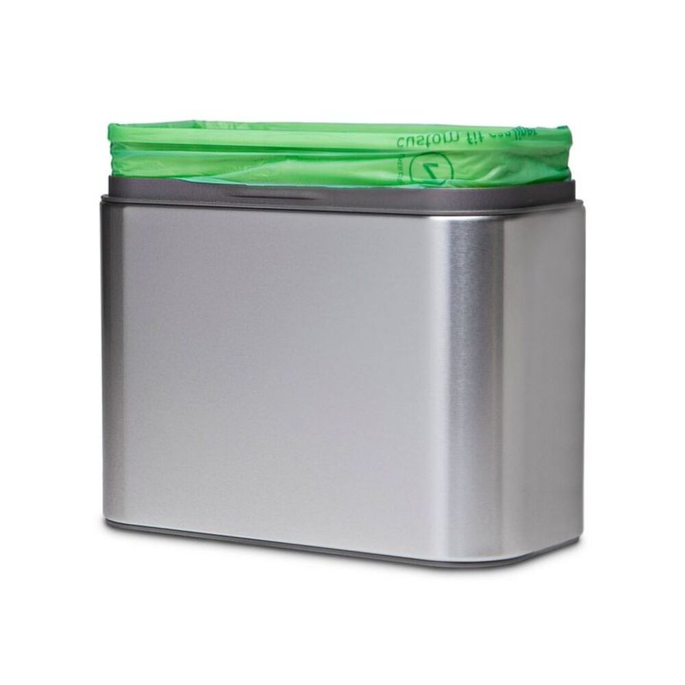 simplehuman - Compost Caddy Silver Silver - Picture 6 of 7